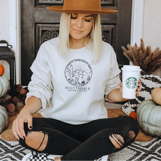 Camiseta Scottsdale Bachelorette Weekend Bridesmaids Person (Criador carregado)