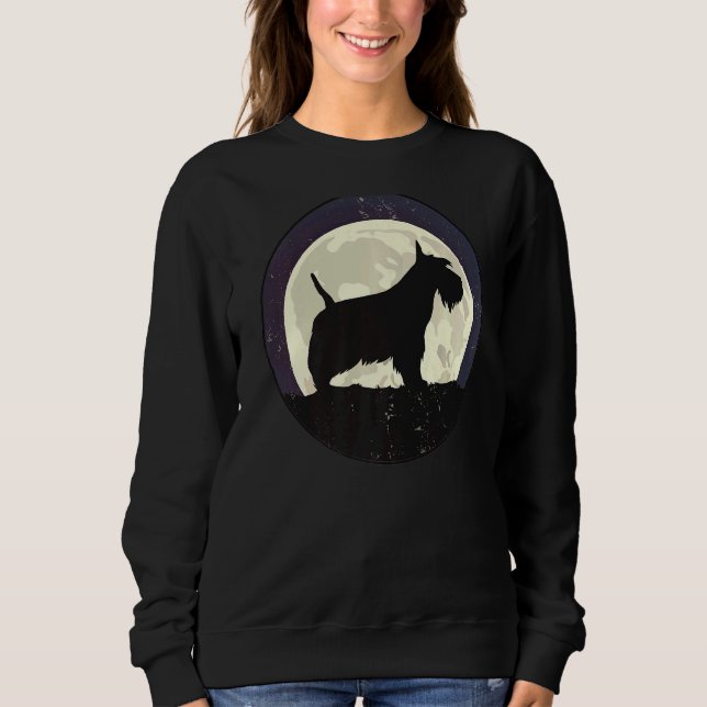 Camiseta Scotty Dog Aberdeen Terrier Retro (Frente)