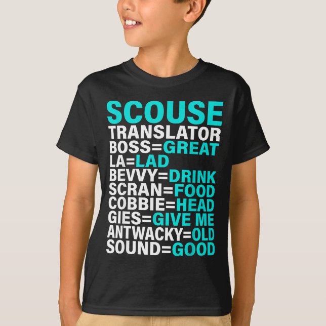 Camiseta Scouse Accent Translator Funny Liverol  (Frente)