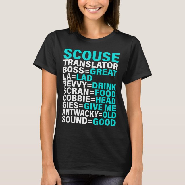 Camiseta Scouse Accent Translator Funny Liverol  (Frente)