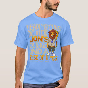 Camiseta Scoutmaster de cubos líderes de leões