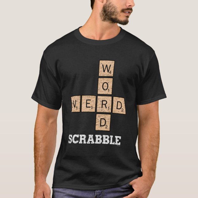 Camiseta Scrabble Scrabble Word Nerd (Frente)