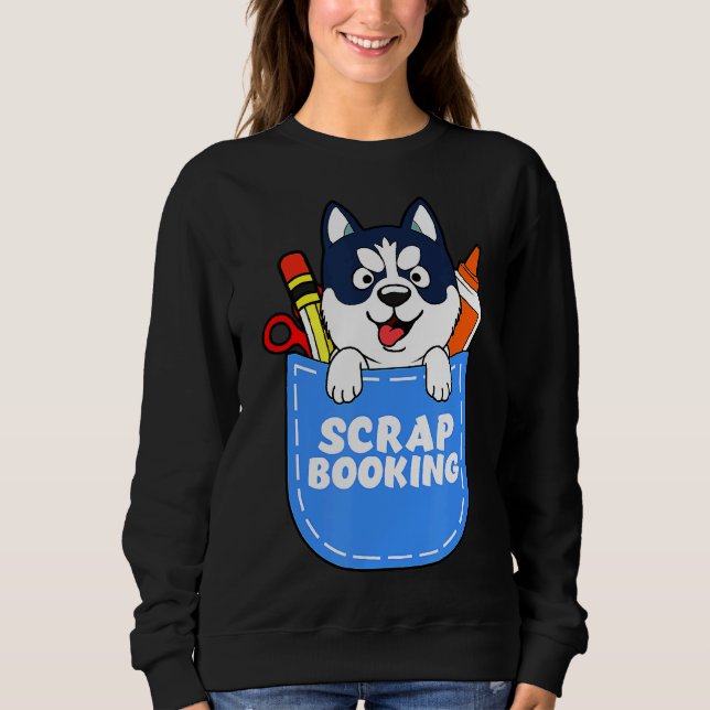 Camiseta Scrapbook de design de rouco (Frente)