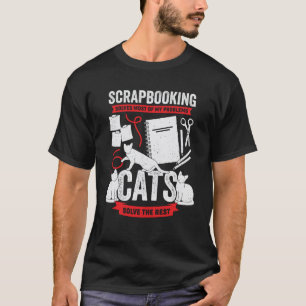 Camiseta Scrapbooking Resolve A Maioria Dos Meus Problemas