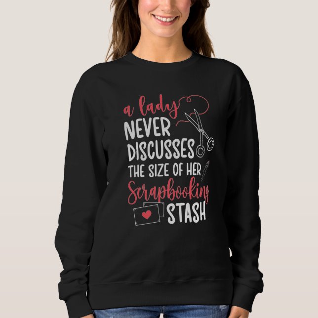 Camiseta Scrapbooking Stash Scrapbook Scrapbooker Premium (Frente)