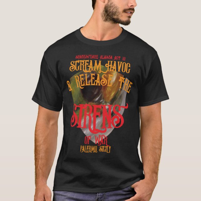 Camiseta Scream Havoc Turnagain Arm Sirens War Alaska (Frente)