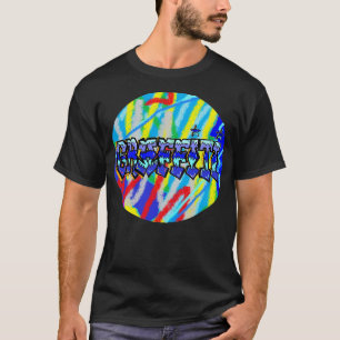 Camiseta scribble de grafite