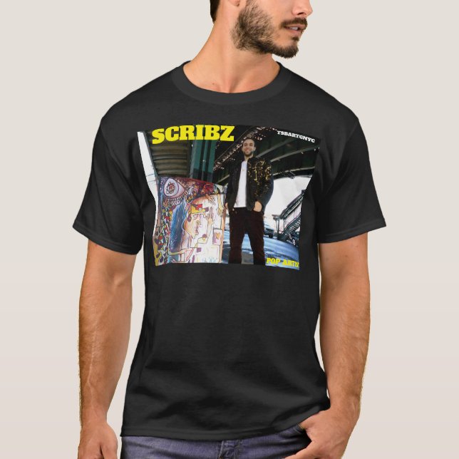 Camiseta SCRIBZ NYC (Frente)
