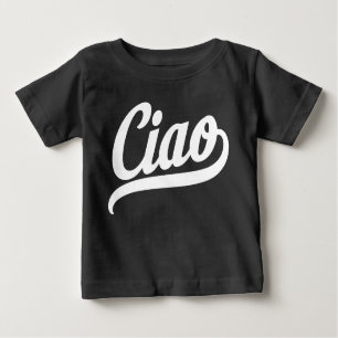 Camiseta Script Ciao (Branco)