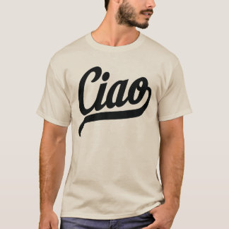 Camiseta Script Ciao (Preto)