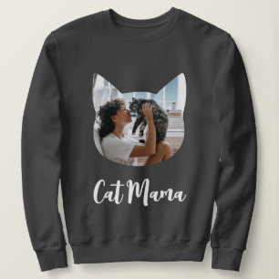 Camiseta Script de Gama de Gato de Gato de Gato de Foto em