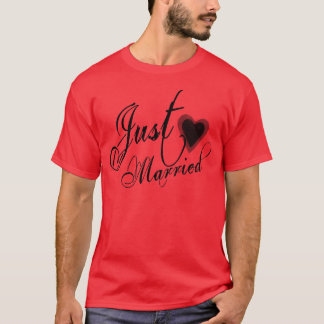 Camiseta Script Grunge travado - Recem casados preto