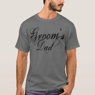 Camiseta Script Grunge travesso - Pai preto do Groom
