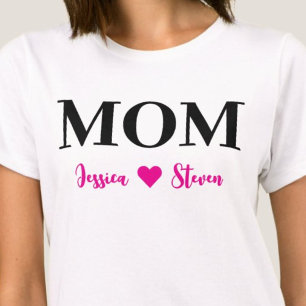 Camiseta Script Mãe Personalizado