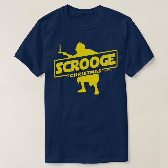 Camiseta Scrooge Uma história de Natal Charles Dickens (Frente do Design)
