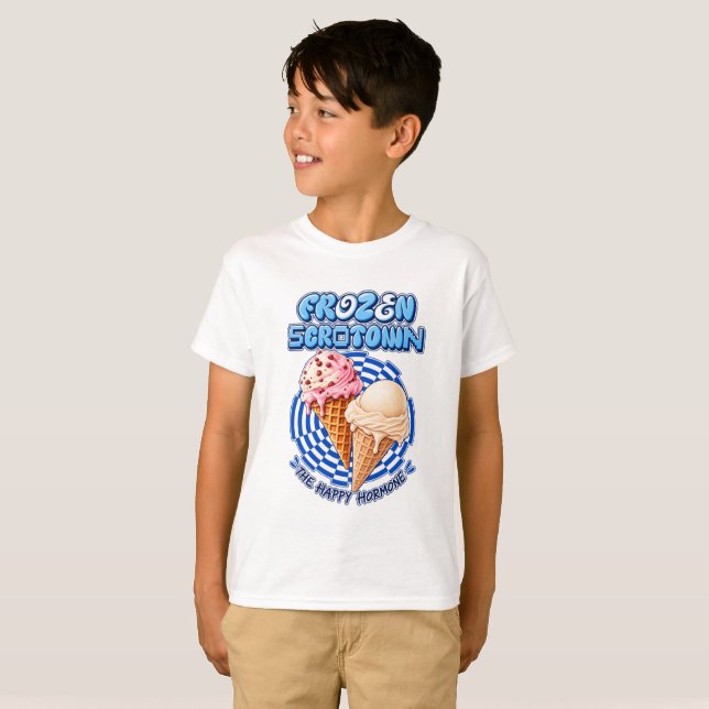 Camiseta 🍦 Scrotown Congelada (Frente Completa)