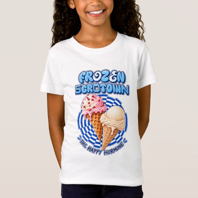 Camiseta 🍦 Scrotown Congelada (Frente)