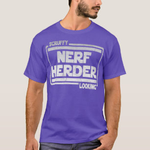 Camiseta Scruffy Parecendo Nerf Herder 