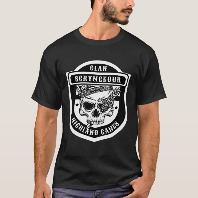 Camiseta Scrymgeour Scottish Clan Games (Frente)