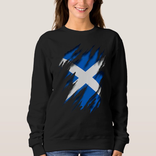 Camiseta Sct Saltyre Scottish Scotland Flag (Frente)