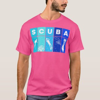 Camiseta Scuba Abraça o Mar Scuba mergulhando Oceano amante