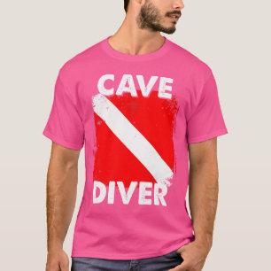 Camiseta Scuba Cave Diver Instrutores Divemasters