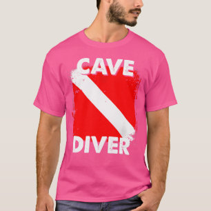 Camiseta Scuba Cave Diver Instrutores Divemasters