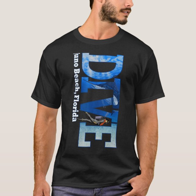 Camiseta SCUBA DIVE Juno Beach Diving Snorkeling (Frente)