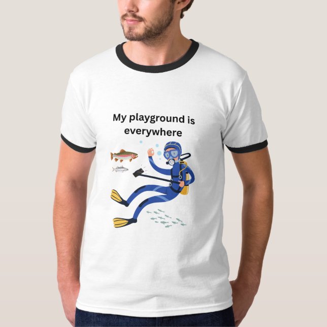 Camiseta Scuba Diver (Frente)