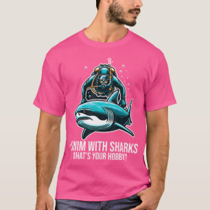 Camiseta Scuba Diver Art For Men Women Divers Vintage Scuba