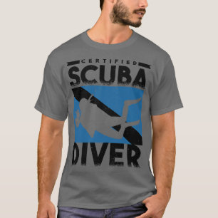 Camiseta Scuba Diver Certificado Scuba Diver 1