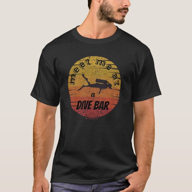 Camiseta Scuba Diver Instructor Swimming Coach Lifeguard Re (Frente)