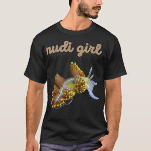 Camiseta Scuba Diver Nudi Girl Nudibranch