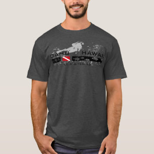 Camiseta Scuba Diver Oahu Hawaii