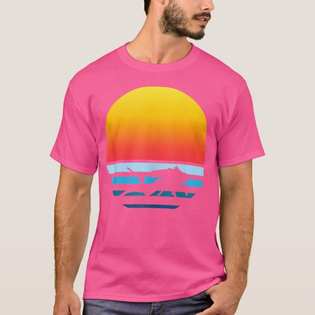Camiseta Scuba Diver Sunse Merge Ocean (Frente)