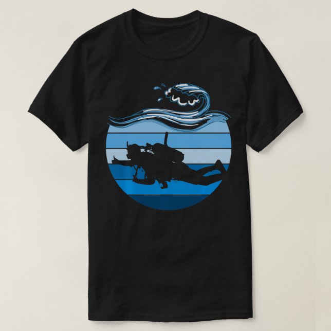 Camiseta Scuba Diving (Frente do Design)