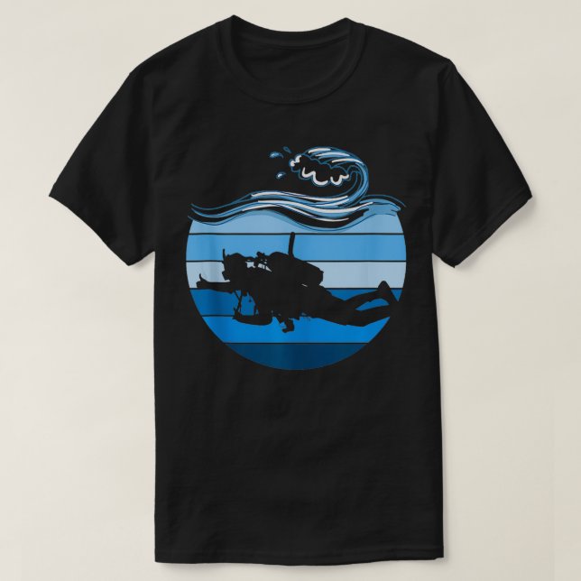 Camiseta Scuba Diving 4 (Frente do Design)