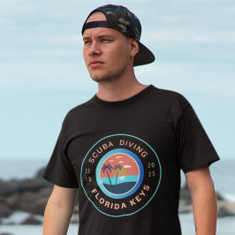 Camiseta Scuba Diving Florida Keys 2023