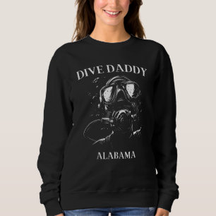 Camiseta Scuba Diving Gear Dive Pai Alabama
