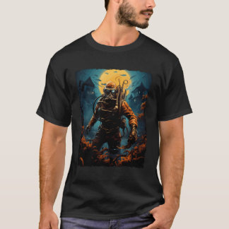 Camiseta Scuba Diving Halloween