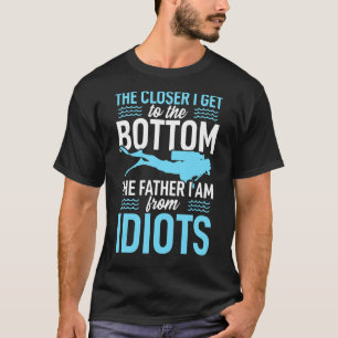 Camiseta Scuba Diving Men Women Divers Vintage Diving