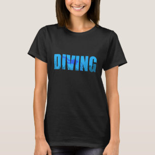 Camiseta Scuba Merging Diver Reef Ocean
