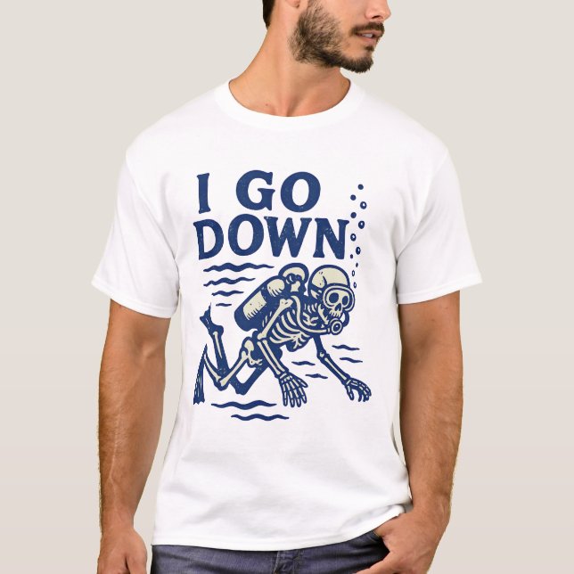 Camiseta Scuba Merging I Down (Frente)