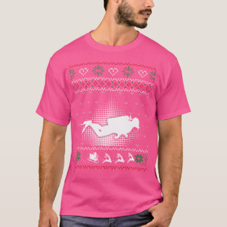 Camiseta Scuba Merging Ugly Christmas Scuba Diver Xmas