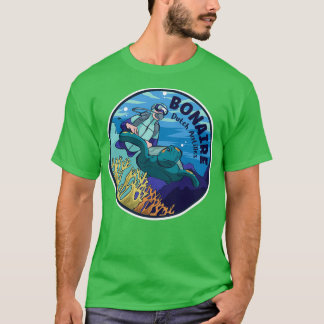 Camiseta Scuba, Mergulho Nas Antilhas Neerlandesas De Bonai