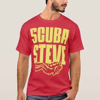Camiseta Scuba Steve Typografia Design