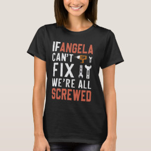 Camiseta Se a Angela não consegue consertá-lo, estamos todo