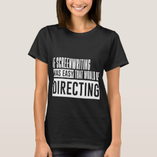 Camiseta Se A Escrita De Tela Fácil Isso Seria Direcionado
