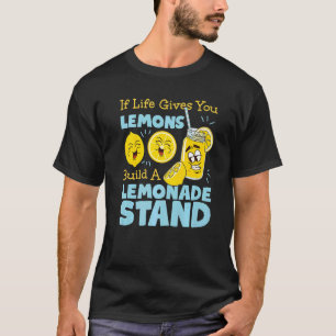 Camiseta Se A Vida Lhe Dar Limões Construam Uma Pista De Li