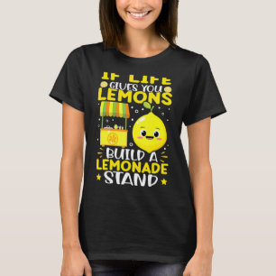 Camiseta Se A Vida Lhe Dar Limões Construam Uma Pista De Li